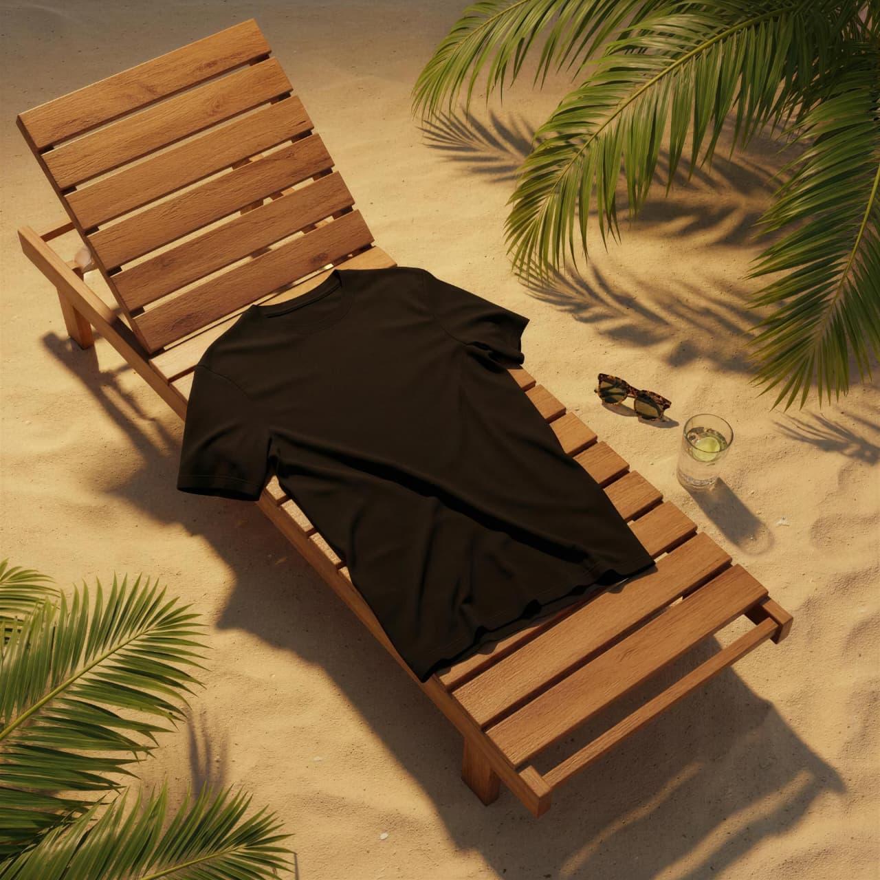 Classic Bamboo  T-Shirt – Black