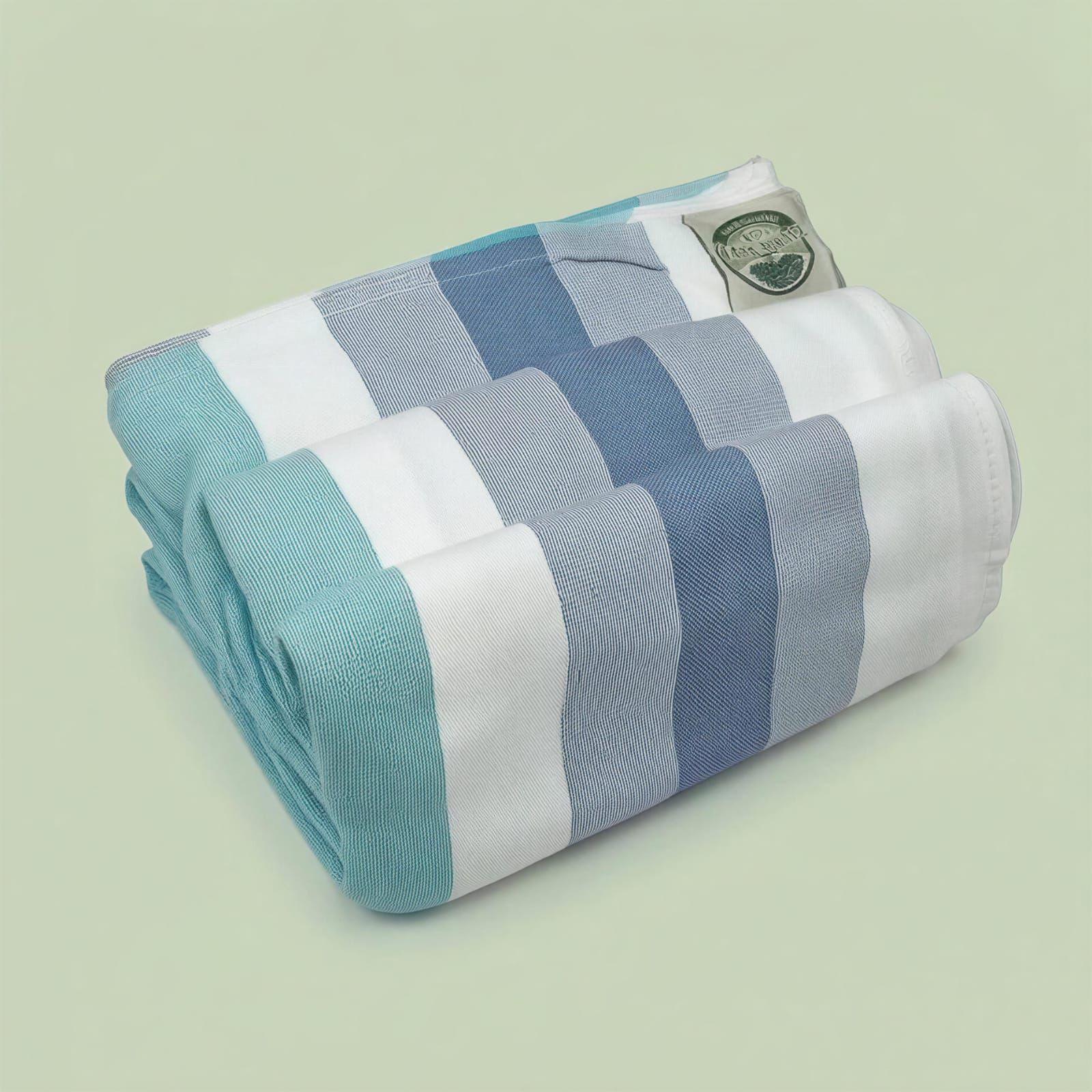 Bamboo Bath Towels – Sky Blue