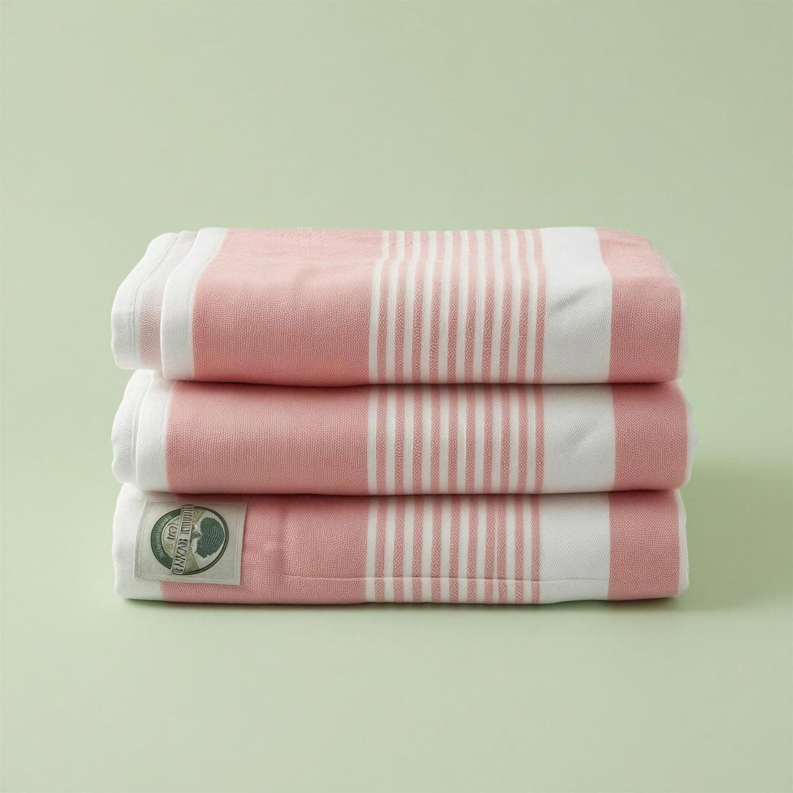 Bamboo Bath Towels – Blush Pink
